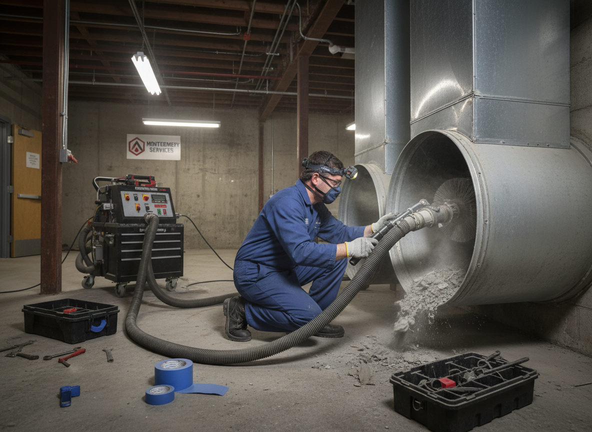 HVAC duct cleaning in Montgomery