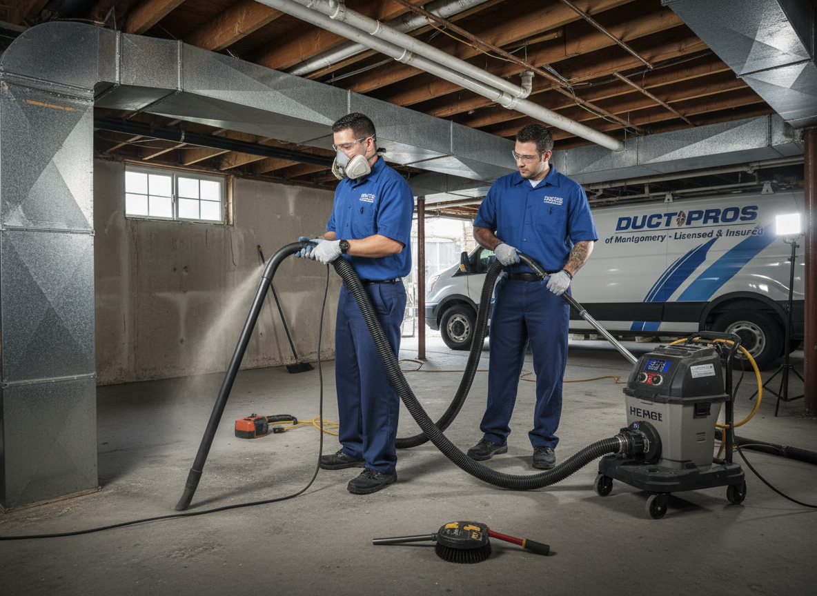 licensed and insured duct cleaners in Montgomery