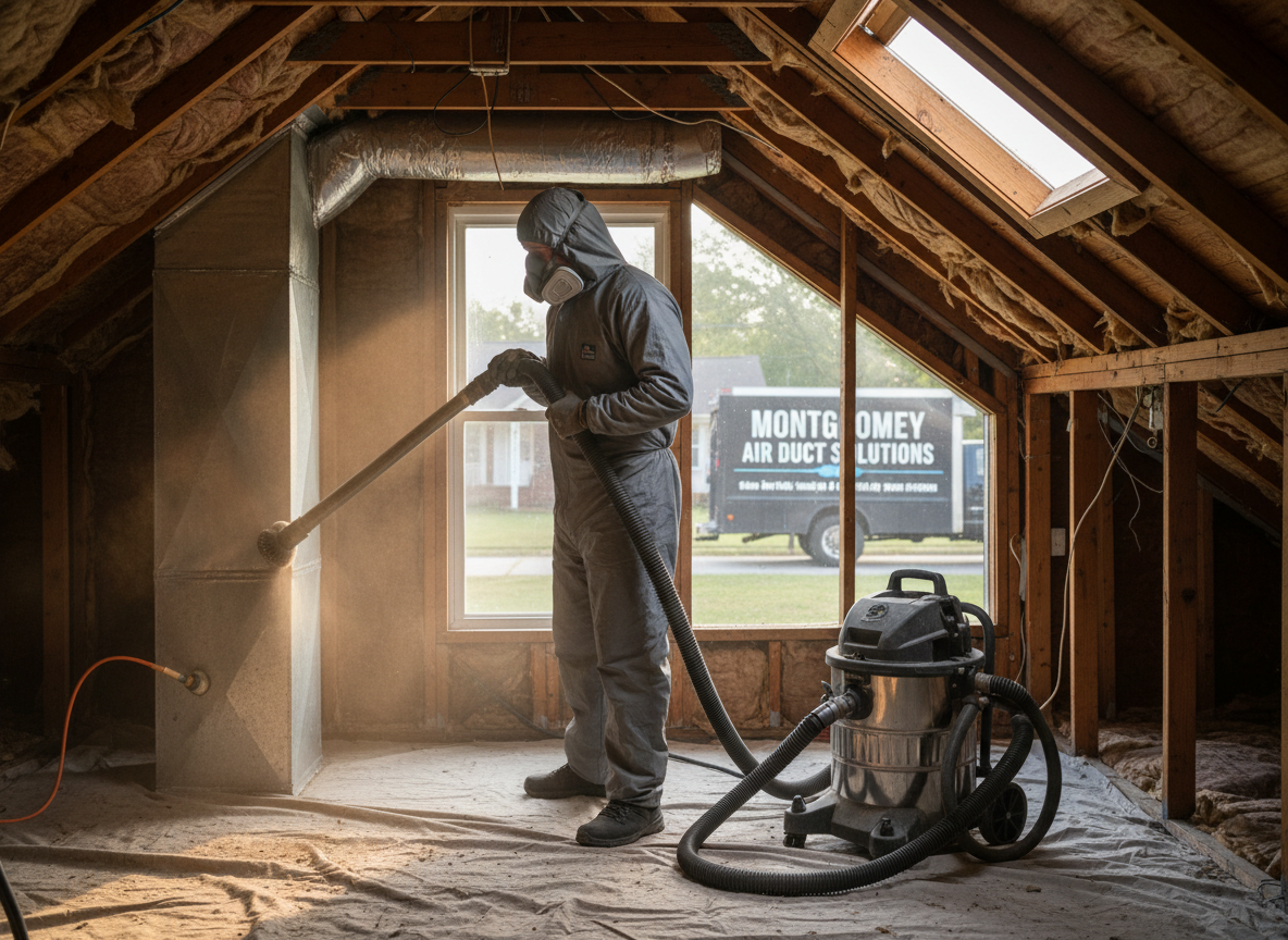 professional air duct cleaning in Montgomery