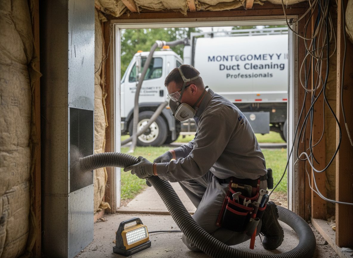professional duct cleaning in Montgomery
