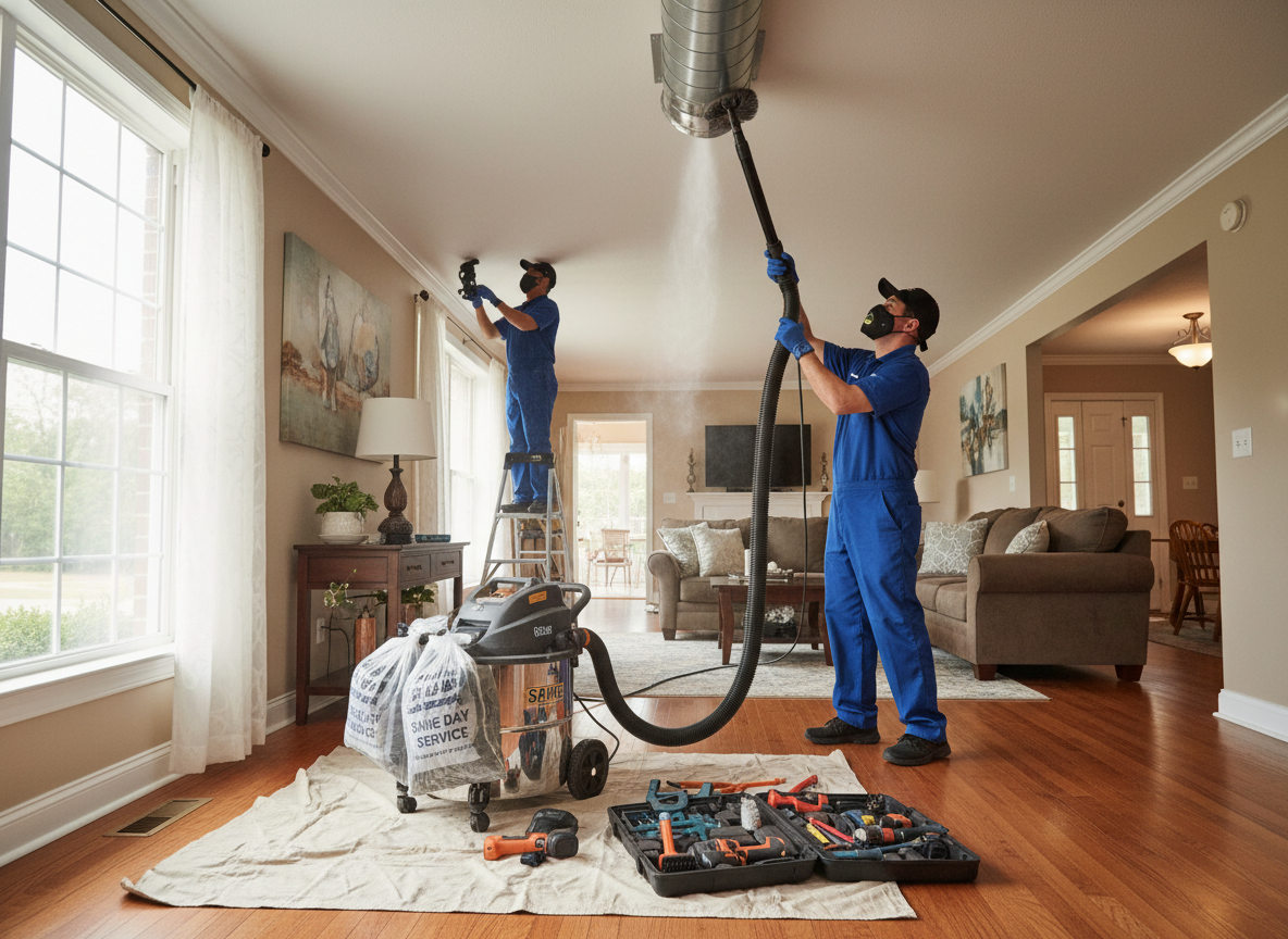 same day air duct cleaning in Montgomery
